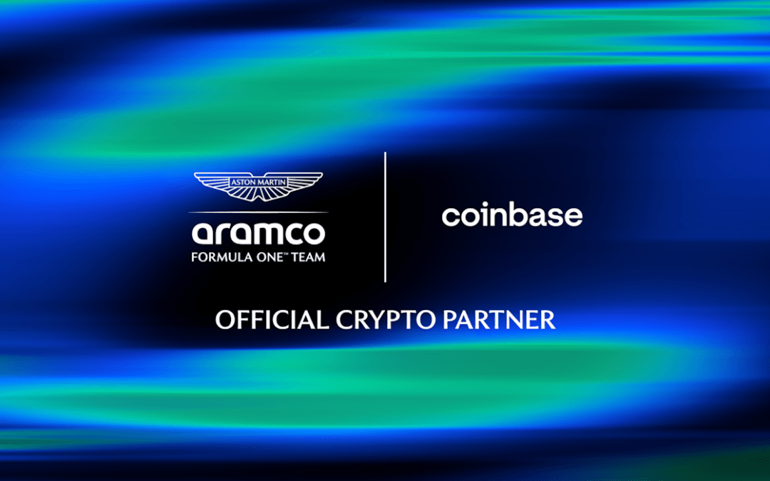 Aston Martin anuncia nuevo patrocinador de Crypto: Coinbase