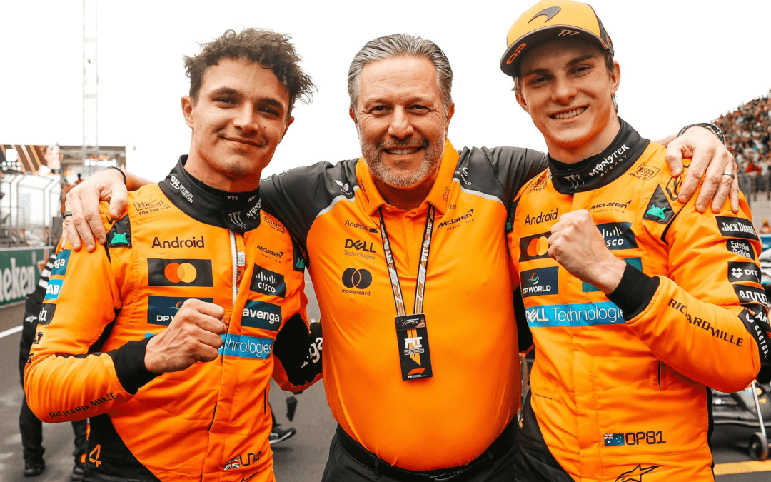 Gran Premio de China 2025: Oscar Piastri logra su primera victoria de la temporada cómodamente con doblete de Mclaren. Alonso DNF y Sainz 13º