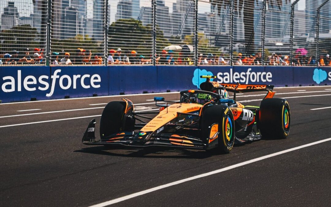 Lando Norris fue el más rápido en la primera sesión del año