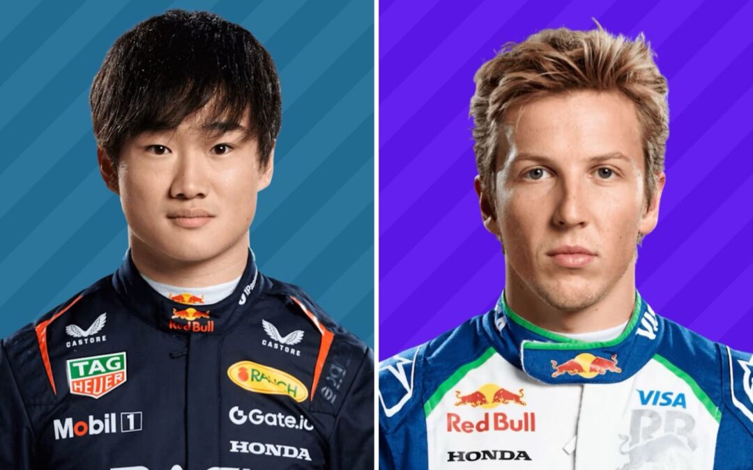 ¡OFICIAL: Lawson a Racing Bulls, Tsunoda a Red Bull!