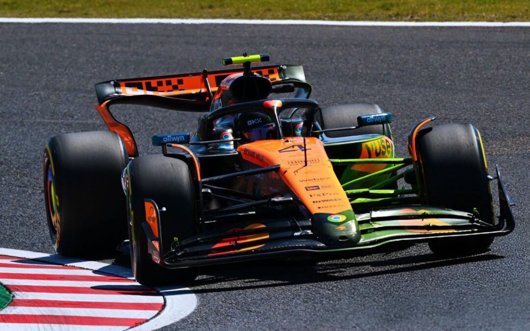 Lando Norris fue el más rápido en la FP1