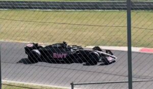 Colapinto prueba el Alpine en Monza