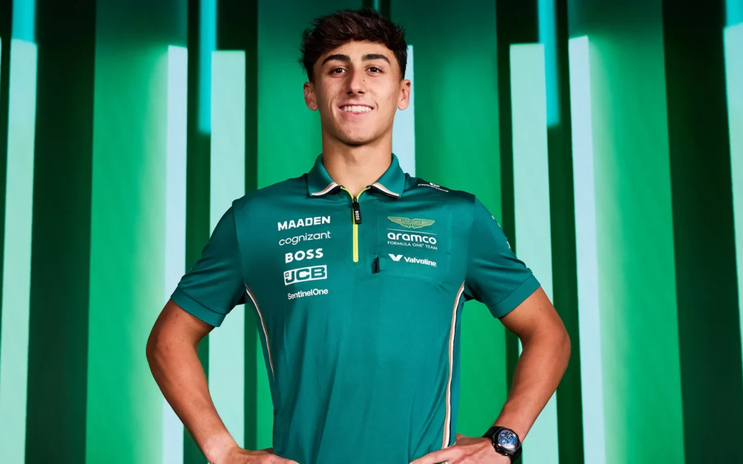 Mari Boya, nuevo piloto de la academia de Aston Martin